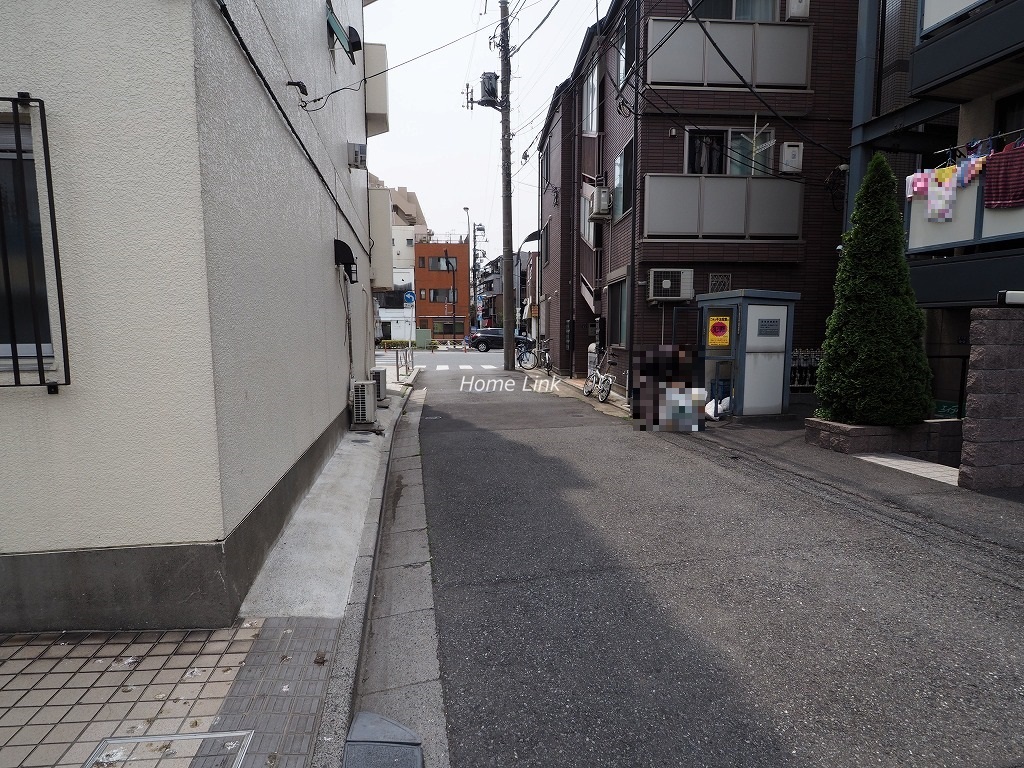 ライオンズマンション蓮沼　前面道路
